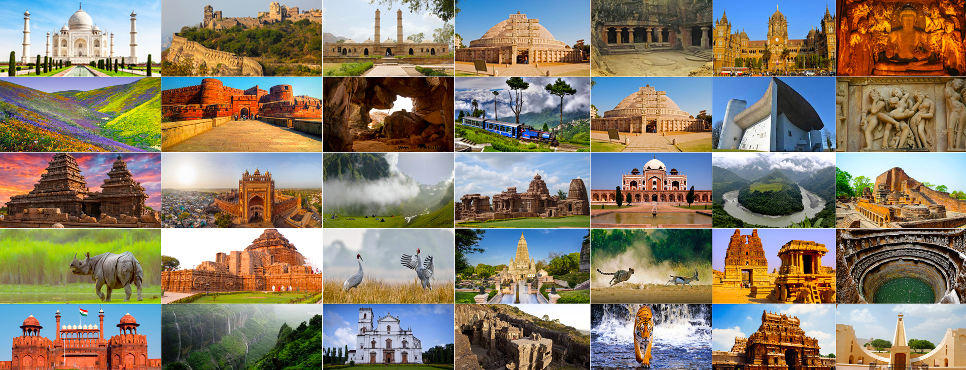 42 Famous UNESCO heritage sites in India
